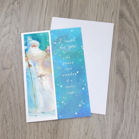 Christmas Holiday Greeting Card for Anyone, Magical Fantasy, Hallmark - Picture 1 of 2